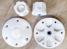 Купить FreeSky YTF120-28 (DIY-комплект под трубу 28 мм) Базовый набор креплений для яхтенного столика в России от 1800.00 ₽