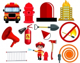 Купить Комплект фигурных элементов Набор МЧС, Пожарная безопасность высотой 400 мм в России от 8266.00 ₽