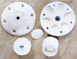 Купить FreeSky YTF120-32 (под трубу 32 мм) DIY-комплект креплений для яхтенного стола в России от 1950.00 ₽