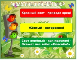Купить Стенд Экологический светофор 900*700 мм в России от 3056.00 ₽