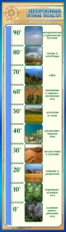 Купить Стенд Природные зоны земли для кабинета географии 400*1400 мм в России от 2761.00 ₽