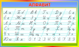 Купить Стенд  прописной Алфавит по Сторожевой для начальной школы 700*420мм в России от 1085.00 ₽