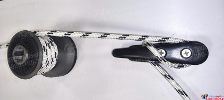 Полуутка-стопор шкотовая черная 2шт. FreeSky SC125 Изображение #6