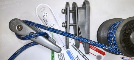 Полуутка-стопор шкотовая серебристая 2шт. FreeSky SC125 Изображение #6