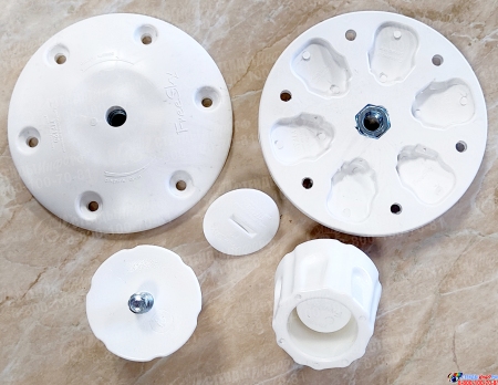 FreeSky YTF120-32 (под трубу 32 мм) DIY-комплект креплений для яхтенного стола