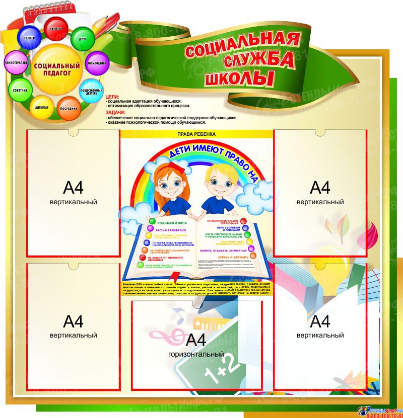 Уголок социального педагога в школе оформление в картинках