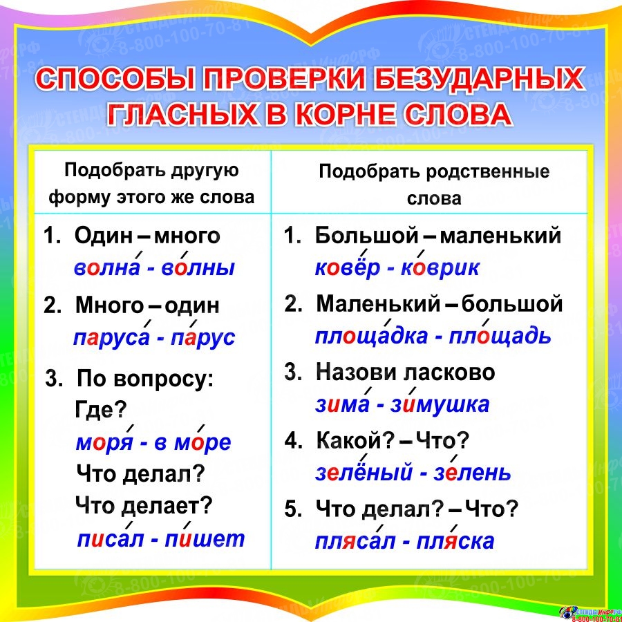 Слова с проверяемыми безударными гласными. Способы проверки безударных гласных в корне слова. Слова с проверяемой безударной гласной в корне. Все безударные гласные в корне слова.